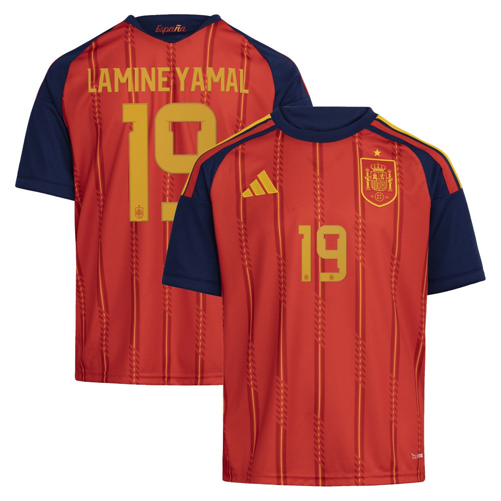 Lamine Yamal Spain National Team Youth 2026 Home Replica Jersey
