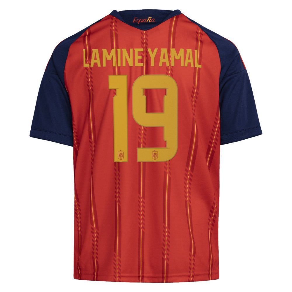 Lamine Yamal Spain National Team Youth 2026 Home Replica Jersey