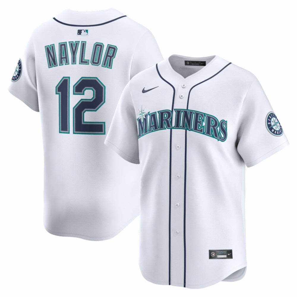 Josh Naylor Seattle Mariners Nike Home Limited Jersey - MLB Jerseys