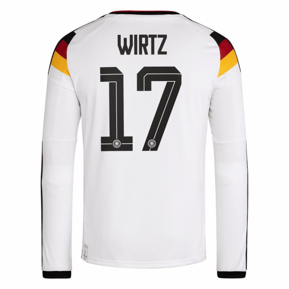 Florian Wirtz Germany National Team 2026 Home Replica Long Sleeve Jersey