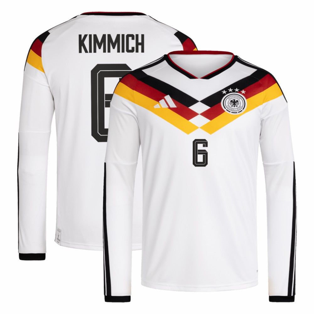Joshua Kimmich Germany National Team 2026 Home Replica Long Sleeve Jersey