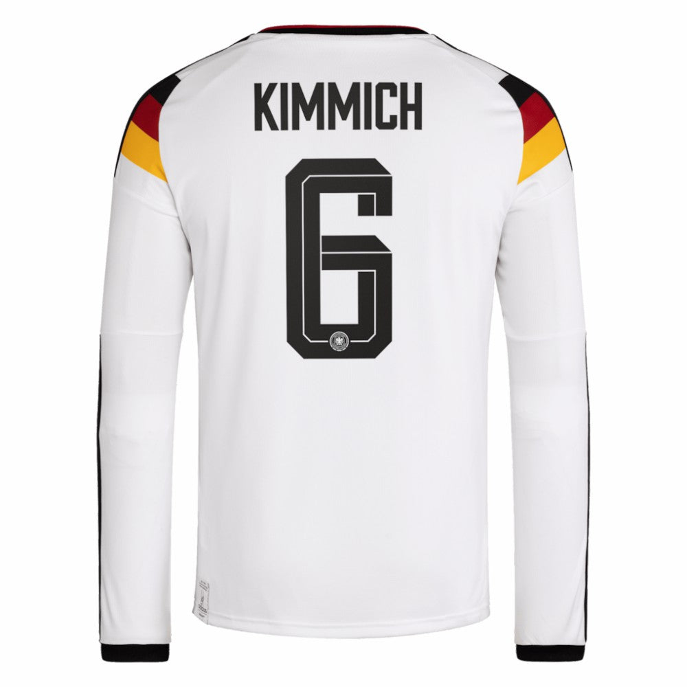 Joshua Kimmich Germany National Team 2026 Home Replica Long Sleeve Jersey