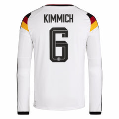 Joshua Kimmich Germany National Team 2026 Home Replica Long Sleeve Jersey