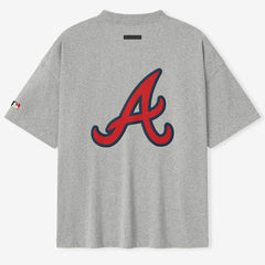 Atlanta Braves Fear of God x MLB Unisex 90's T-Shirt - MLB T-shirts