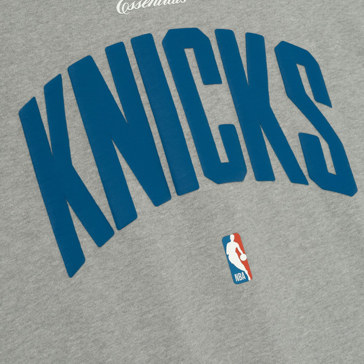 Heather Gray New York Knicks Fear of God x NBA Unisex 90's T-Shirt | NBA