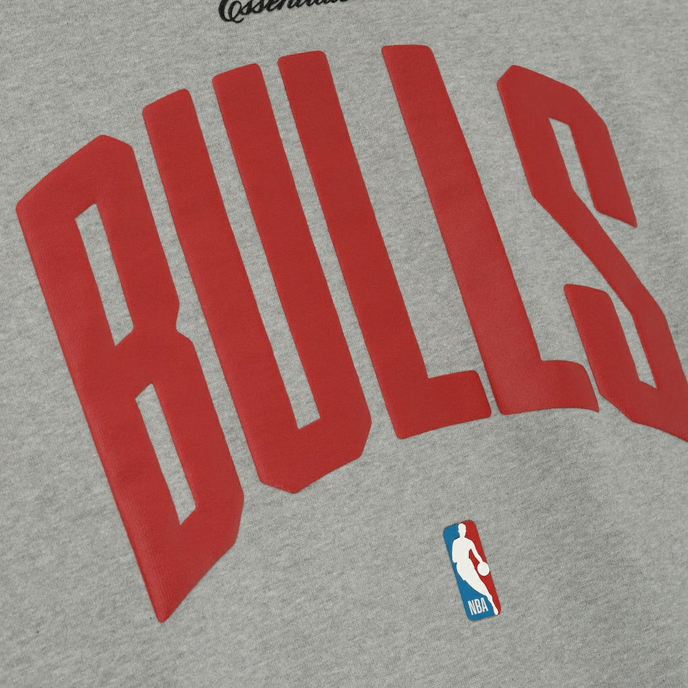 Heather Gray Chicago Bulls Fear of God x NBA Unisex 90's T-Shirt sale | NBA