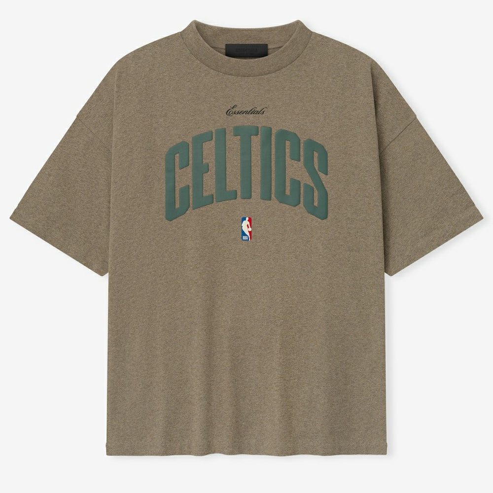 Heather Gray Boston Celtics Fear of God x NBA Unisex 90's T-Shirt | NBA
