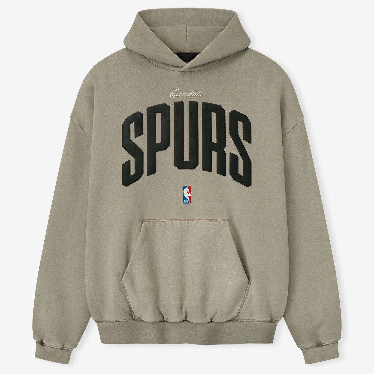 Gray San Antonio Spurs Fear of God x NBA Unisex 90's Hoodie | NBA