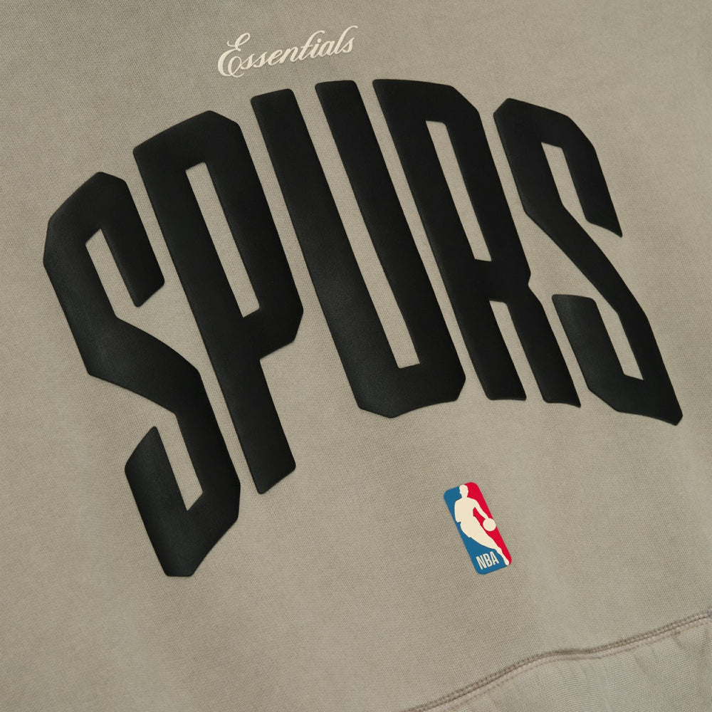 Gray San Antonio Spurs Fear of God x NBA Unisex 90's Hoodie | NBA