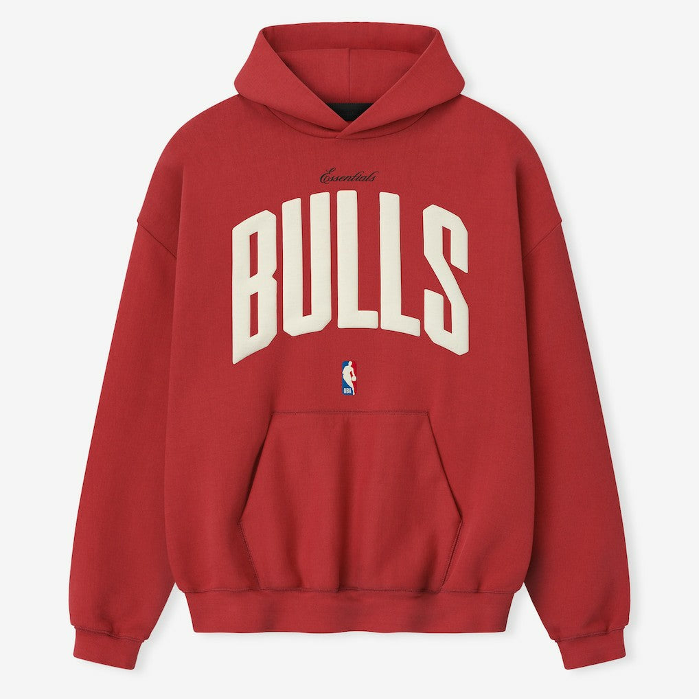 Red Chicago Bulls Fear of God x NBA Unisex 90's Hoodie | NBA