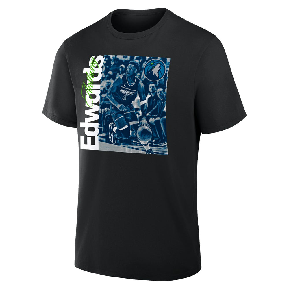 Black Anthony Edwards Minnesota Timberwolves Legacy T-Shirt | NBA