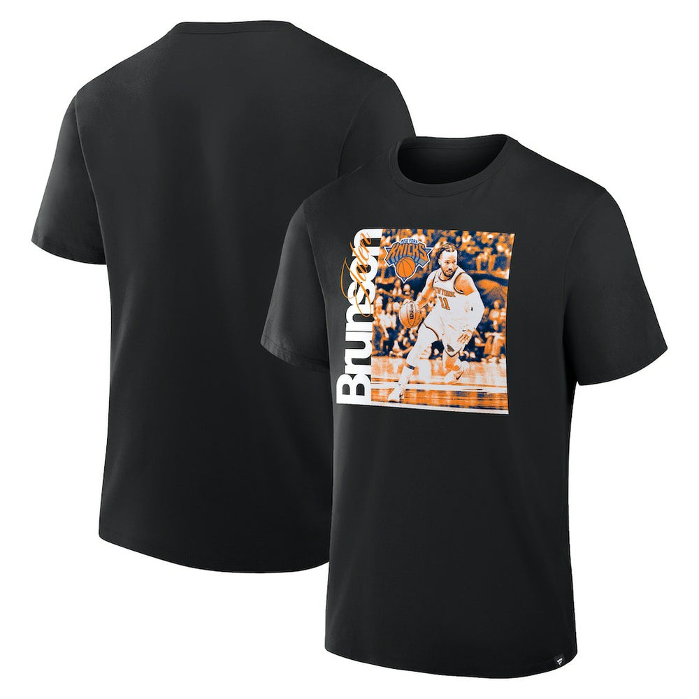 Black Jalen Brunson New York Knicks Legacy T-Shirt | NBA