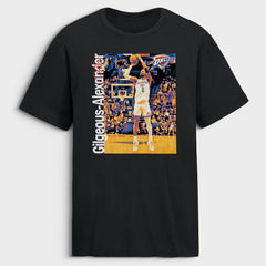 Black Shai Gilgeous-Alexander Oklahoma City Thunder Legacy T-Shirt | NBA
