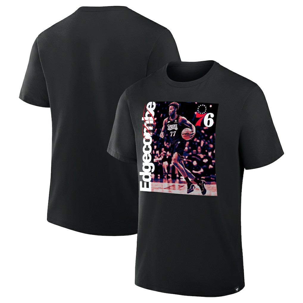 Black Jared McCain Philadelphia 76ers Legacy T-Shirt | NBA