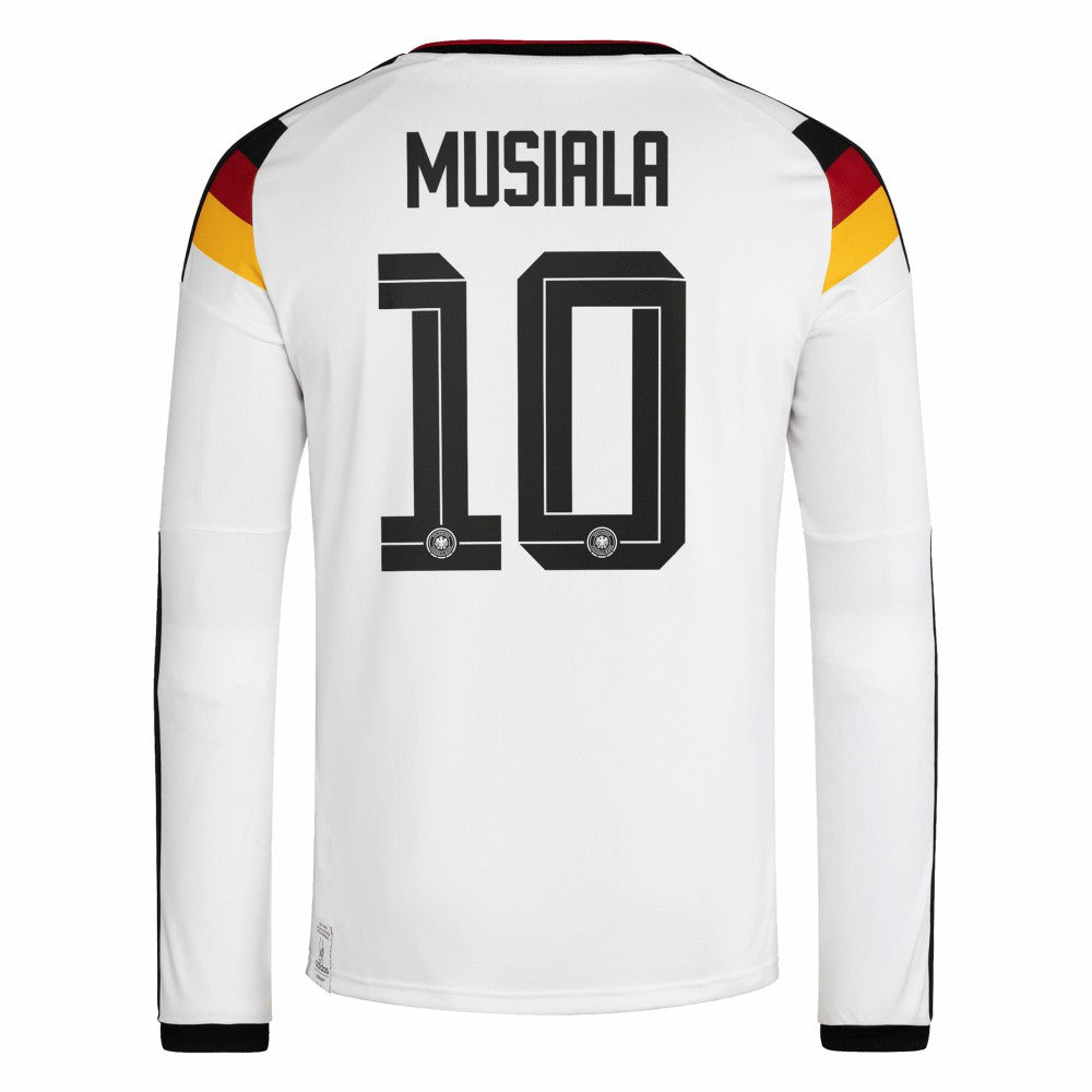 Jamal Musiala Germany National Team 2026 Home Replica Long Sleeve Jersey