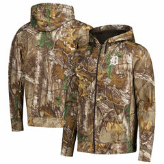 Detroit Tigers Dunbrooke Trophy Realtree Full-Zip Hoodie - MLB Hoodies