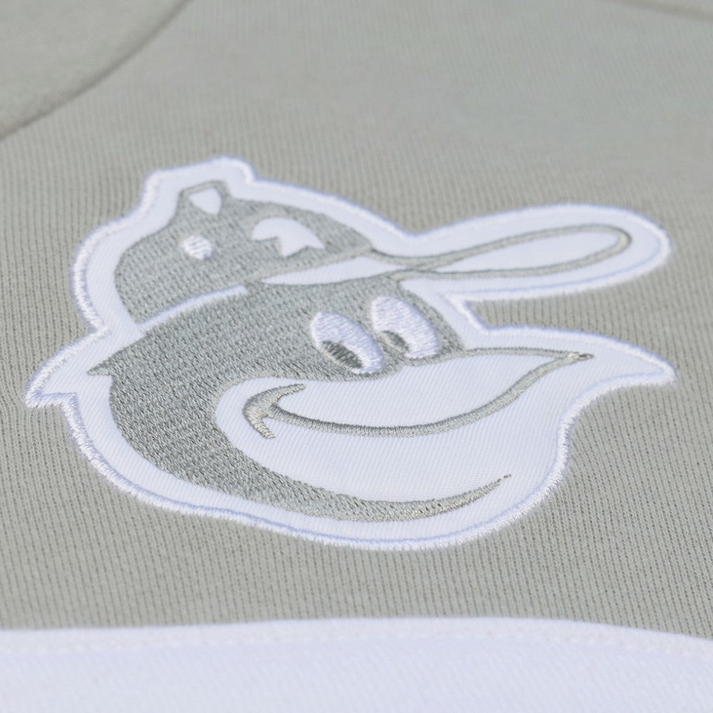 Baltimore Orioles Mitchell & Ness Cooperstown Collection Thunderstorm Head Coach Hoodie - MLB Hoodies