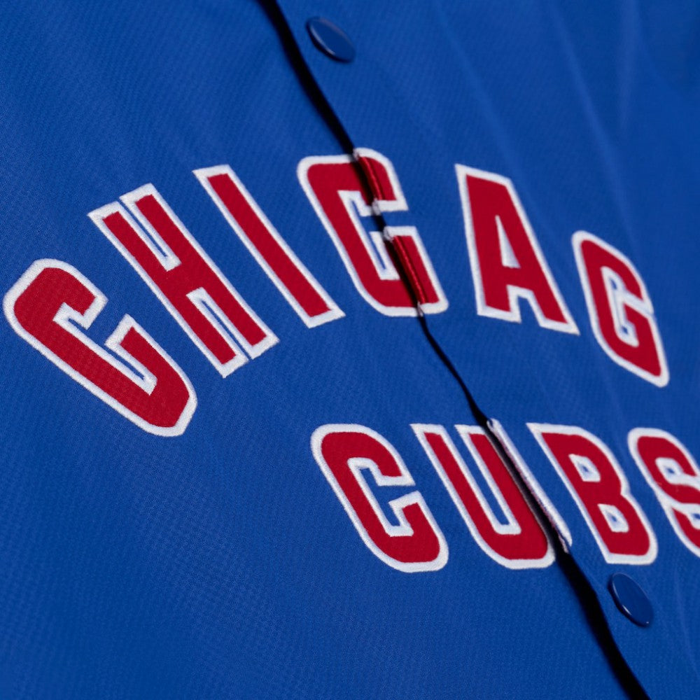 Chicago Cubs Mitchell & Ness Full-Snap Hooded Coaches Jacket - MLB Jackets