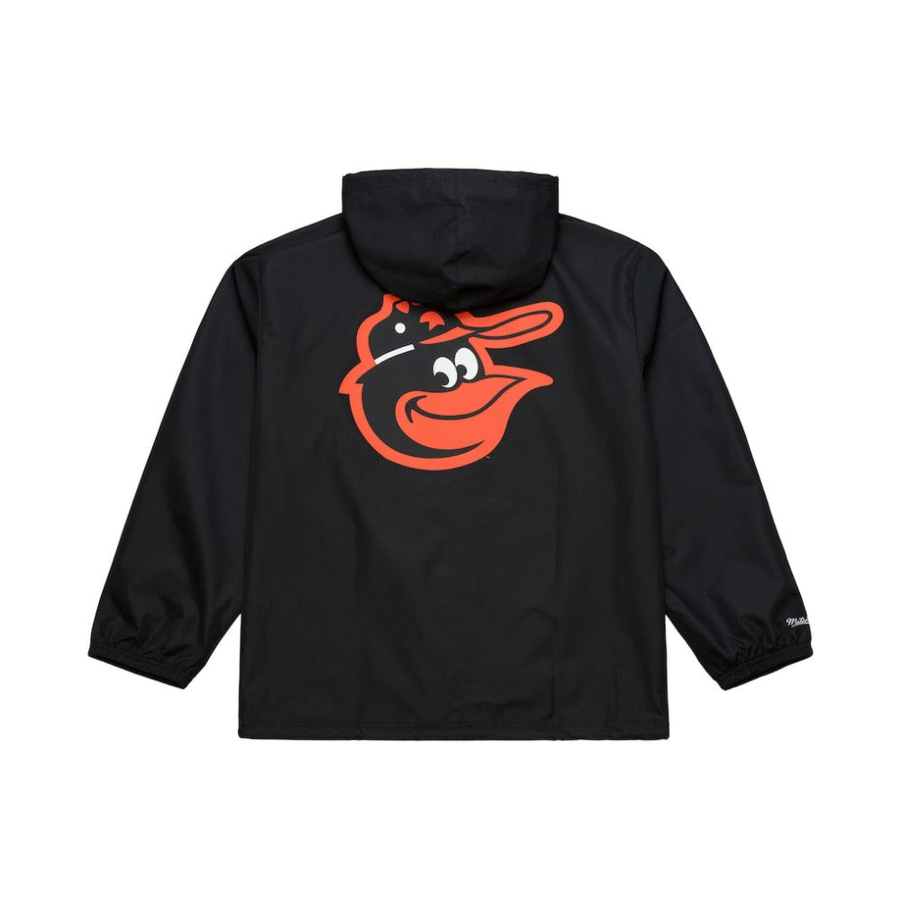 Baltimore Orioles Mitchell & Ness Full-Snap Hooded Coaches Jacket - MLB Jackets