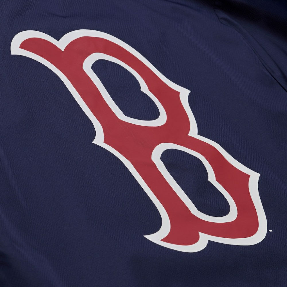 Boston Red Sox Mitchell & Ness Full-Snap Hooded Coaches Jacket - MLB Jackets