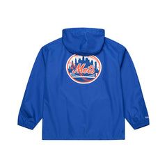 New York Mets Mitchell & Ness Full-Snap Hooded Coaches Jacket - MLB Jackets
