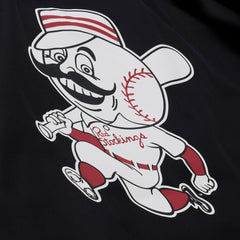 Cincinnati Reds Mitchell & Ness Full-Snap Hooded Coaches Jacket - MLB Jackets