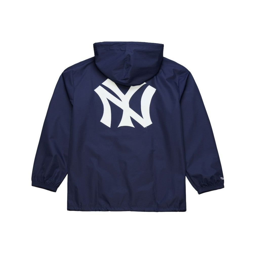 New York Yankees Mitchell & Ness Full-Snap Hooded Coaches Jacket - MLB Jackets