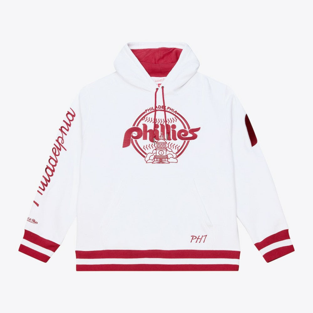 Philadelphia Phillies Mitchell & Ness Cooperstown Collection Fleece Hoodie - MLB Hoodies
