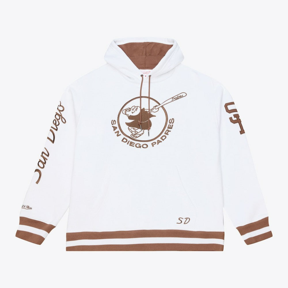 San Diego Padres Mitchell & Ness Cooperstown Collection Fleece Hoodie - MLB Hoodies