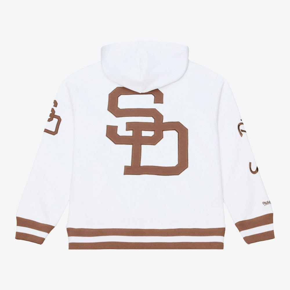 San Diego Padres Mitchell & Ness Cooperstown Collection Fleece Hoodie - MLB Hoodies