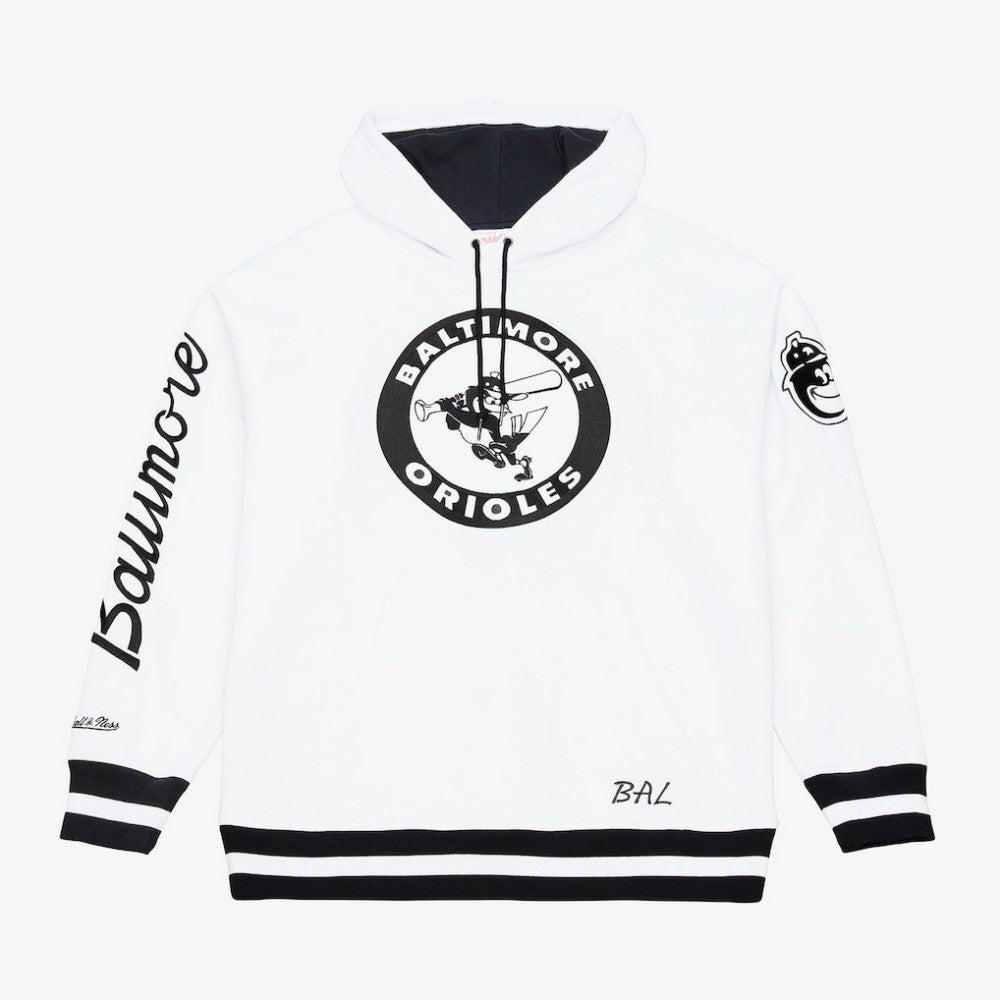 Baltimore Orioles Mitchell & Ness Cooperstown Collection Fleece Hoodie - MLB Hoodies