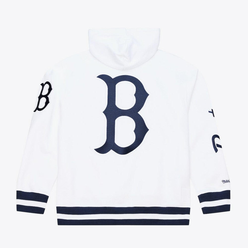 Boston Red Sox Mitchell & Ness Cooperstown Collection Fleece Hoodie - MLB Hoodies