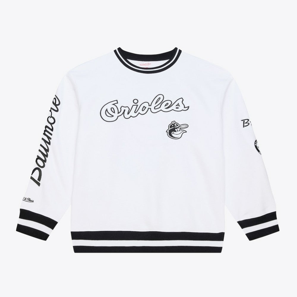 Baltimore Orioles Mitchell & Ness Arctic Fleece Sweatshirt - MLB Sweatshirts