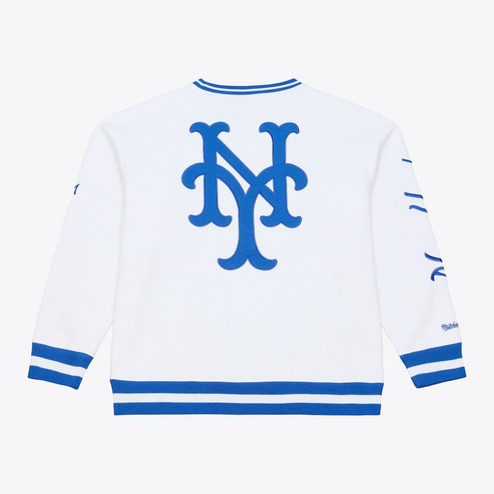 New York Mets Mitchell & Ness Arctic Fleece Sweatshirt - MLB Sweatshirts