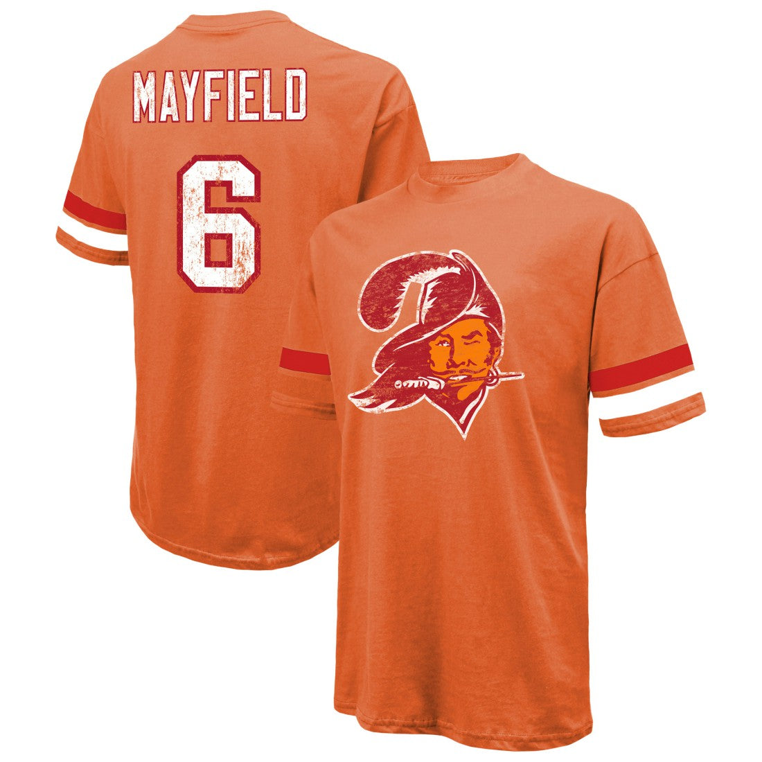 Tampa Bay Buccaneers Baker Mayfield  Majestic Threads Oversized T-Shirt | NFL Sale