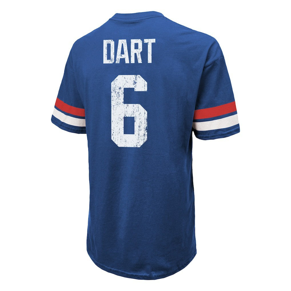 New York Giants Jaxson Dart  Majestic Threads Oversized T-Shirt | NFL Hot