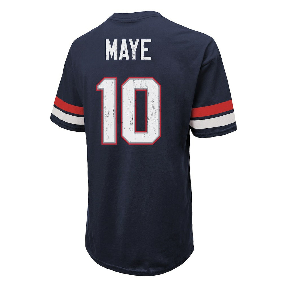 New England Patriots Drake Maye  Majestic Threads Oversized T-Shirt | NFL Discount