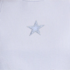 Dallas Cowboys Starter Women's Travel Pastels Cropped Tank | NFL New