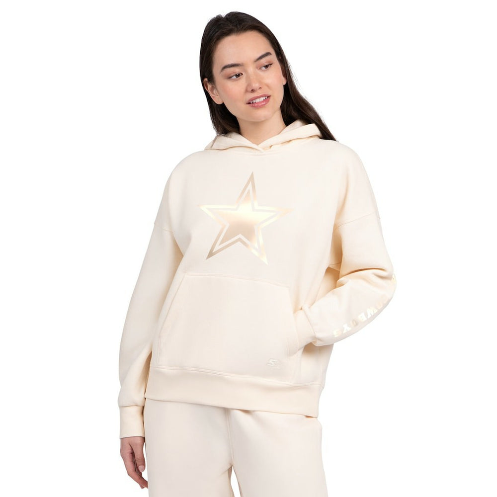 Dallas Cowboys Starter Women's Pastels Relaxed Travel Hoodie | NFL Outlet