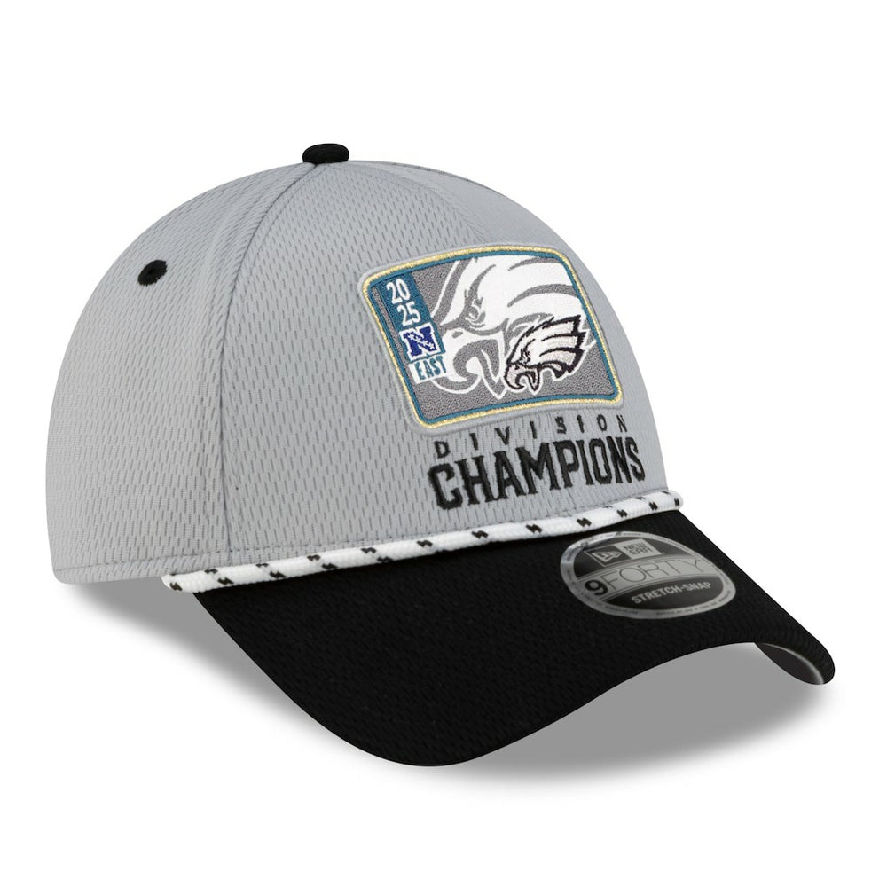 Philadelphia Eagles 2025 NFC East Division Champions Locker Room Trophy Collection 9FORTY Adjustable Hat | NFL Online