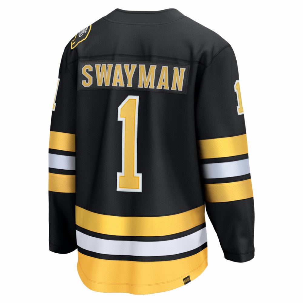 Jeremy Swayman Boston Bruins Fanatics Home Breakaway Jersey -  NHL Jerseys