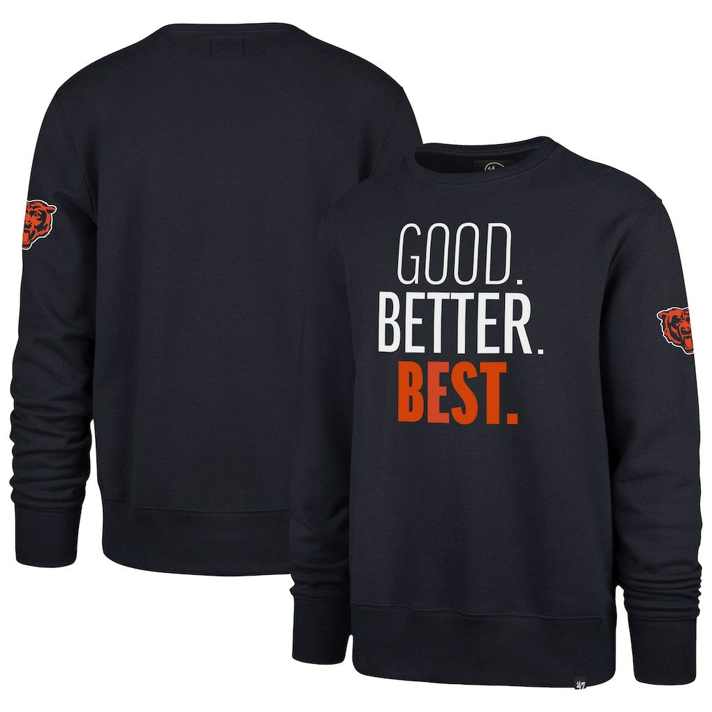Chicago Bears '47 Good. Better. Best. Headline Sweatshirt | NFL Sale