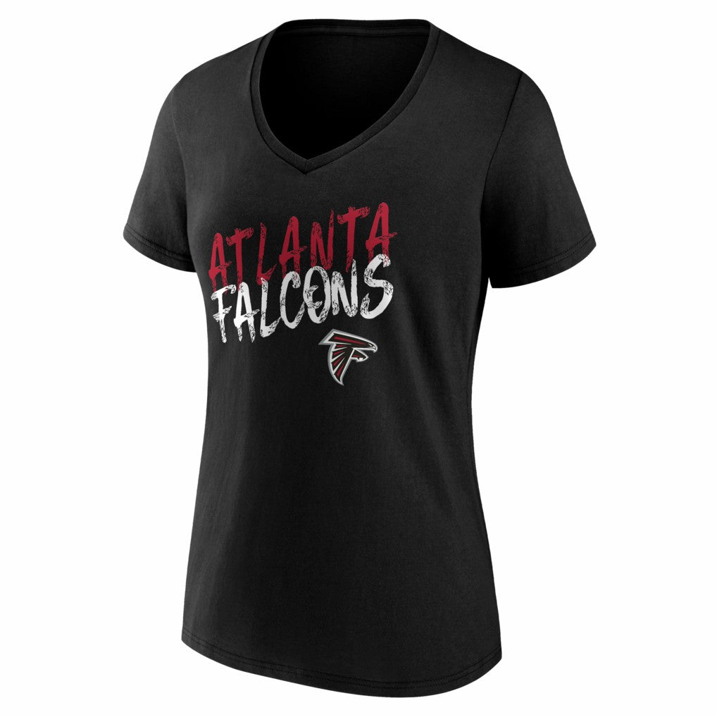 Atlanta Falcons Women's Hustle V-Neck T-Shirt | NFL On sale