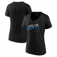 Carolina Panthers Women's Hustle V-Neck T-Shirt | NFL New
