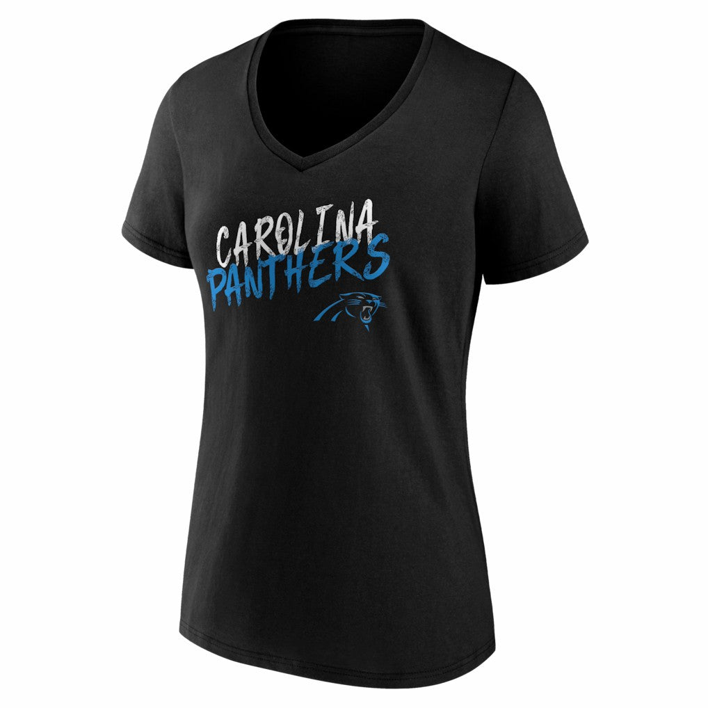 Carolina Panthers Women's Hustle V-Neck T-Shirt | NFL New