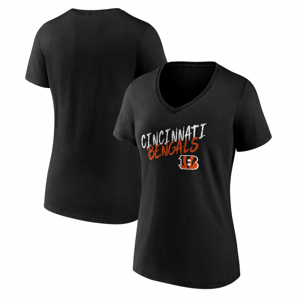 Cincinnati Bengals Women's Hustle V-Neck T-Shirt | NFL Near me