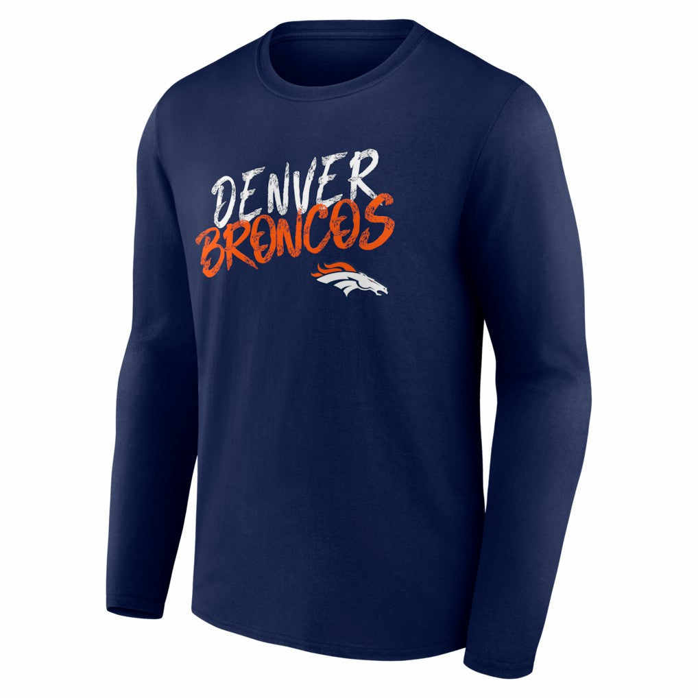 Denver Broncos Hustle Long Sleeve T-Shirt | NFL Sale