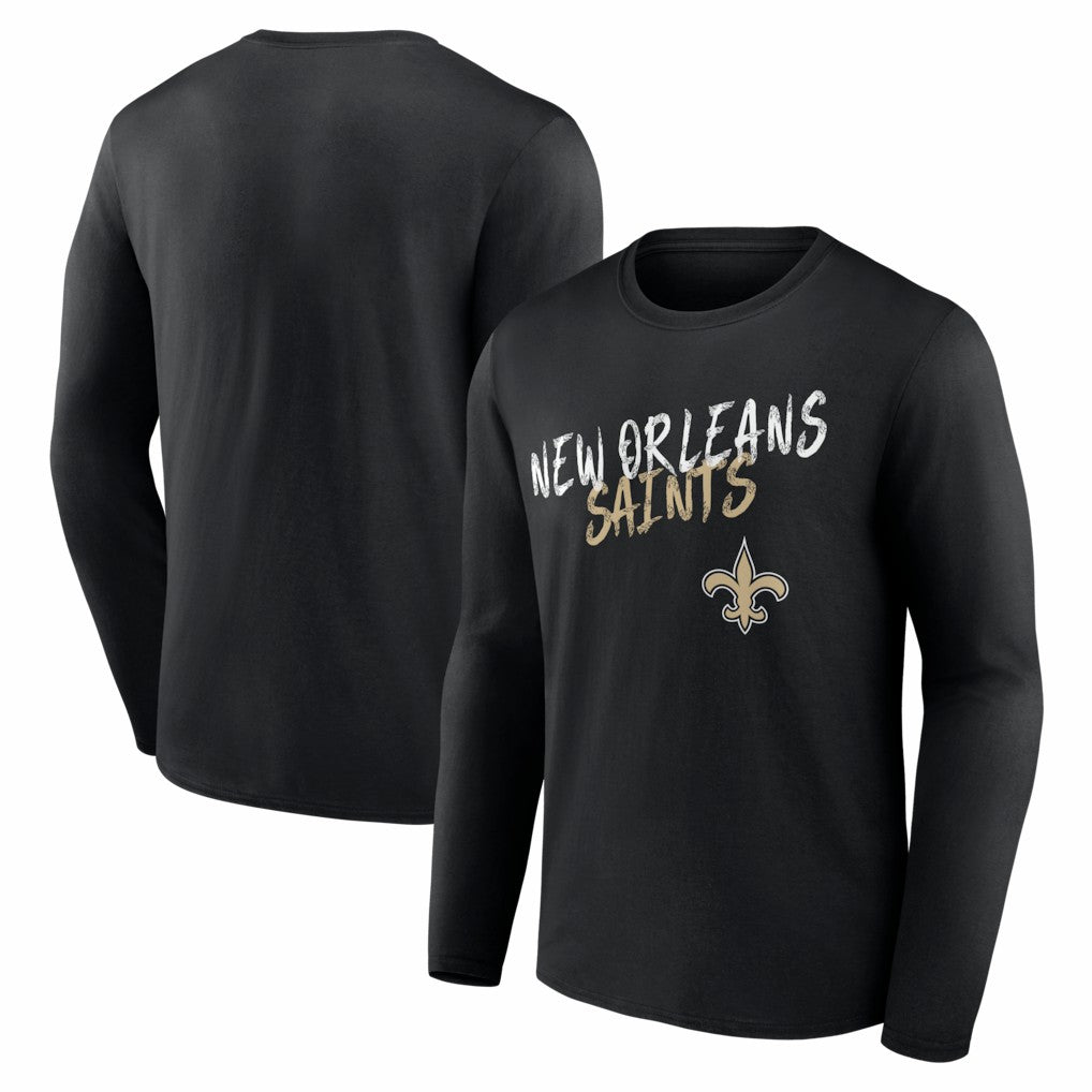 New Orleans Saints Hustle Long Sleeve T-Shirt | NFL Hot