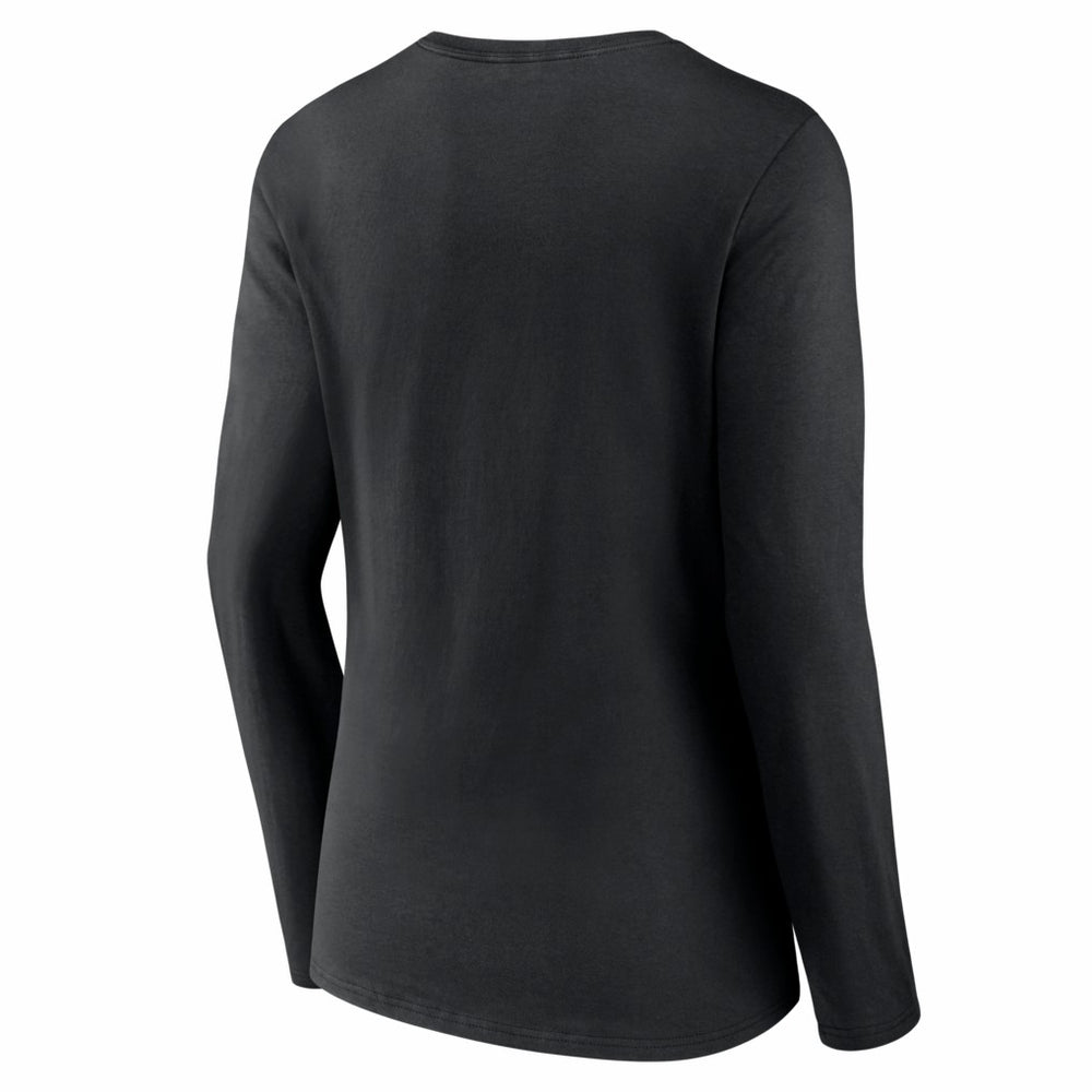 New Orleans Saints Women's Hustle Long Sleeve V-Neck T-Shirt | NFL Online