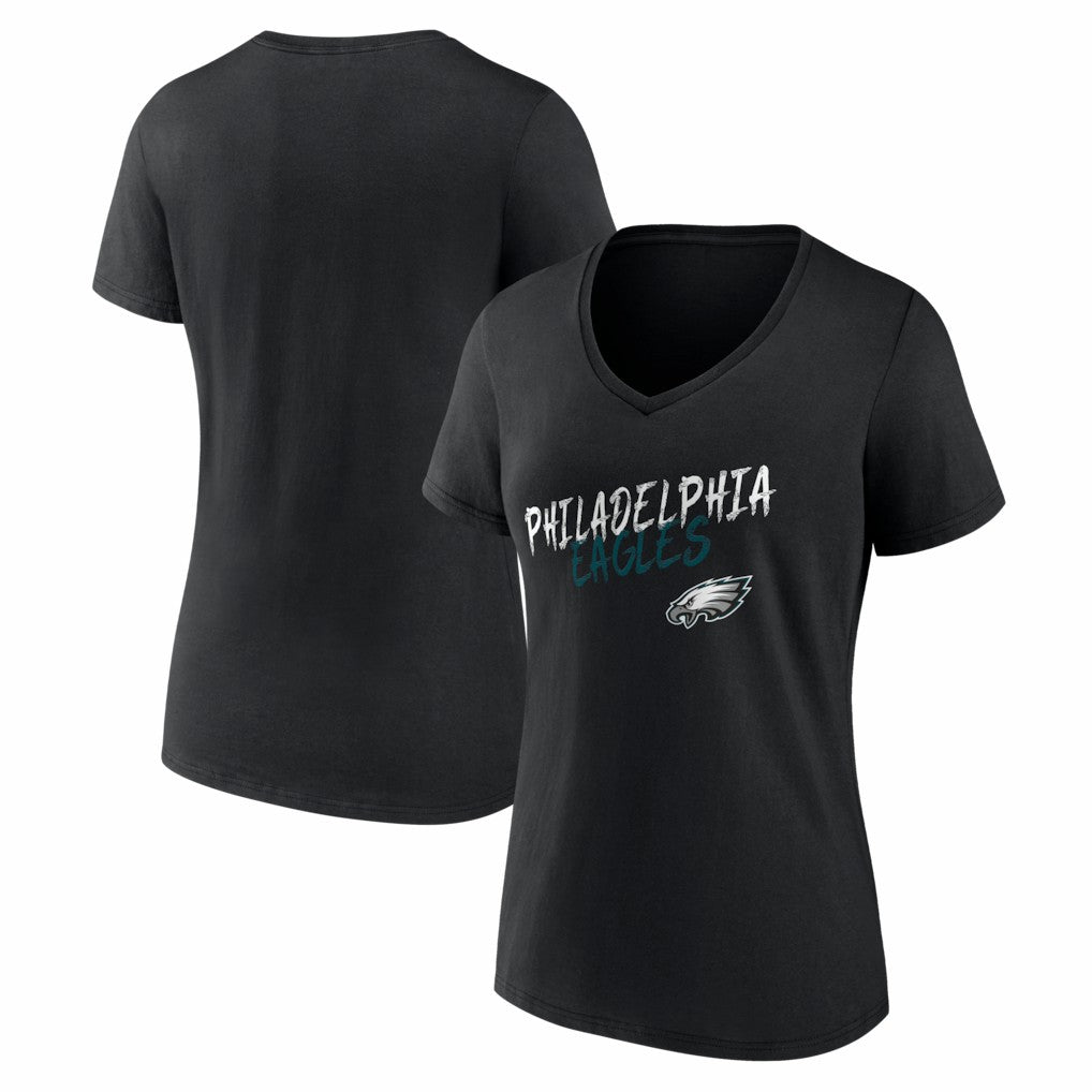 Philadelphia Eagles Women's Hustle V-Neck T-Shirt | NFL On sale